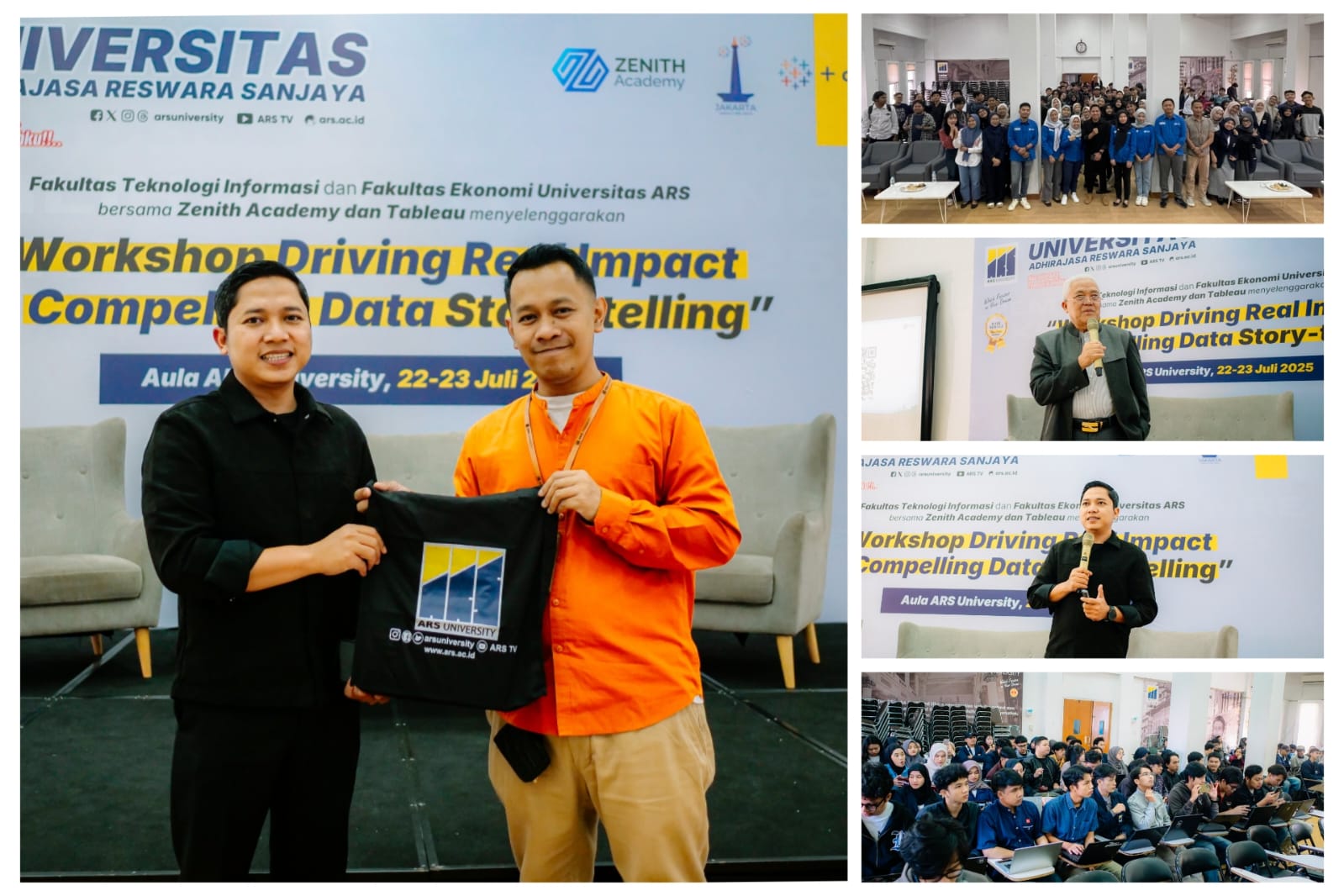ARS University bersama Zenith Academy dan Tableau Gelar Workshop Driving Real Impact With Compelling Story-Telling