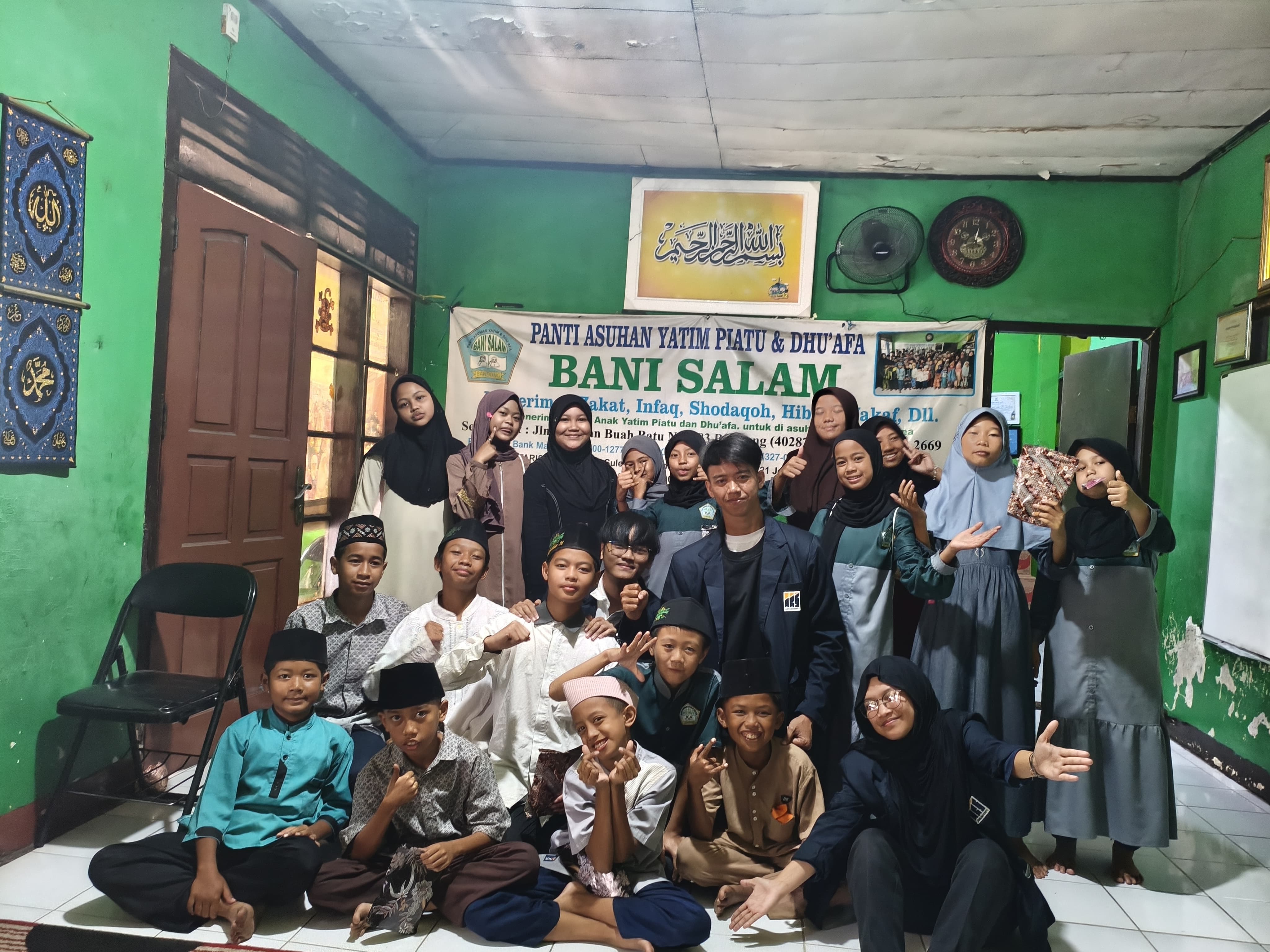 Berkenalan dengan teknologi digital di Panti Asuhan Bani Salam 