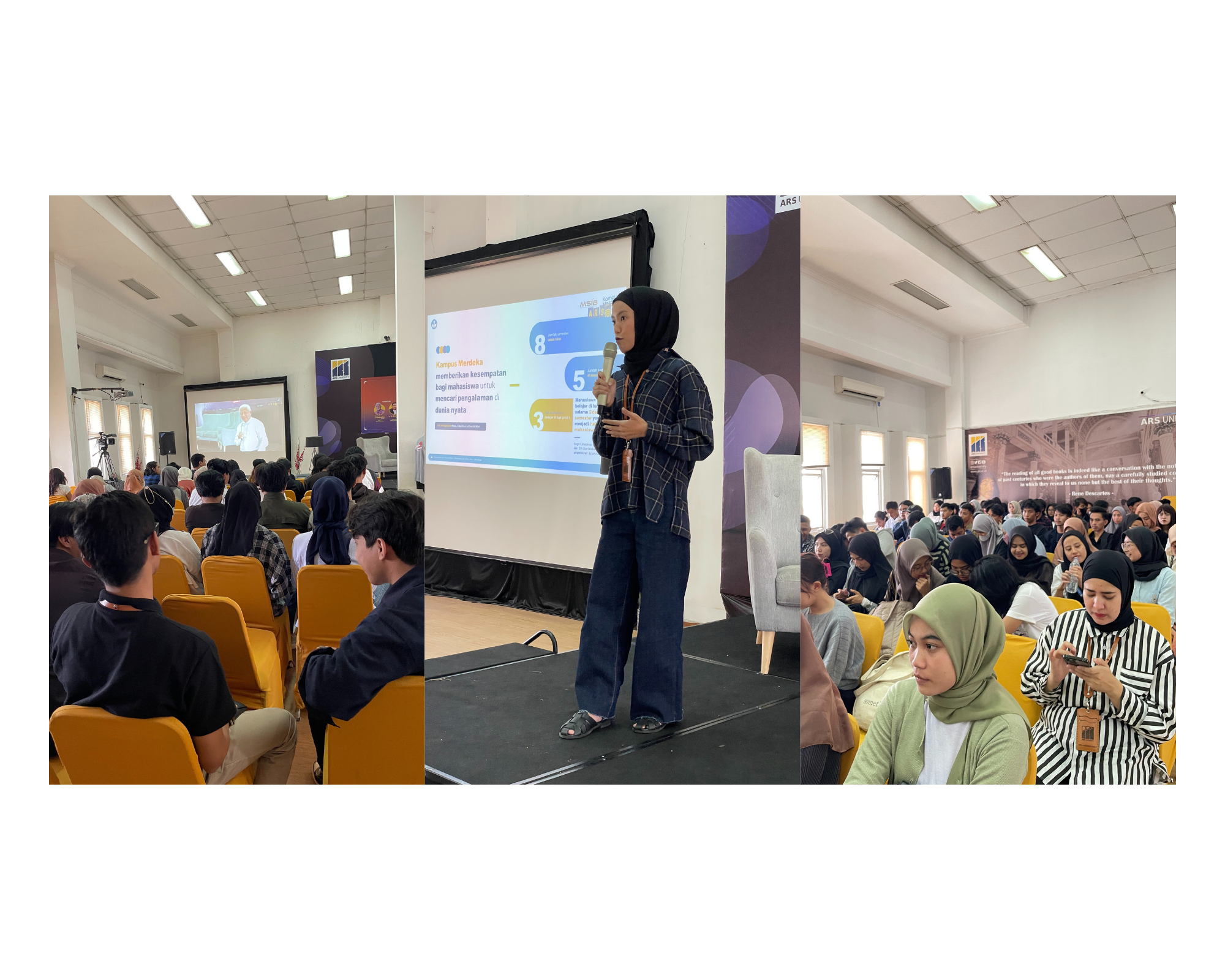 Sosialisasi Program Magang dan Startup Competition Fakultas Teknologi Informasi ARS University